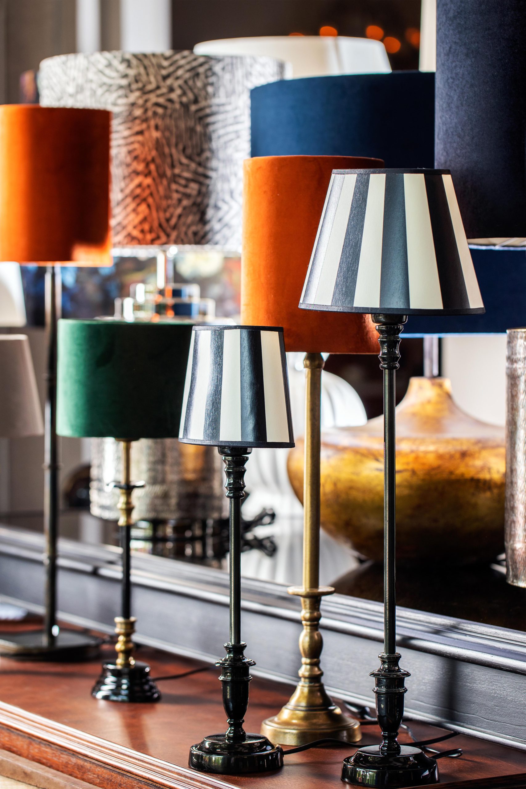 Beyond Designs Home’s elegant table lamps